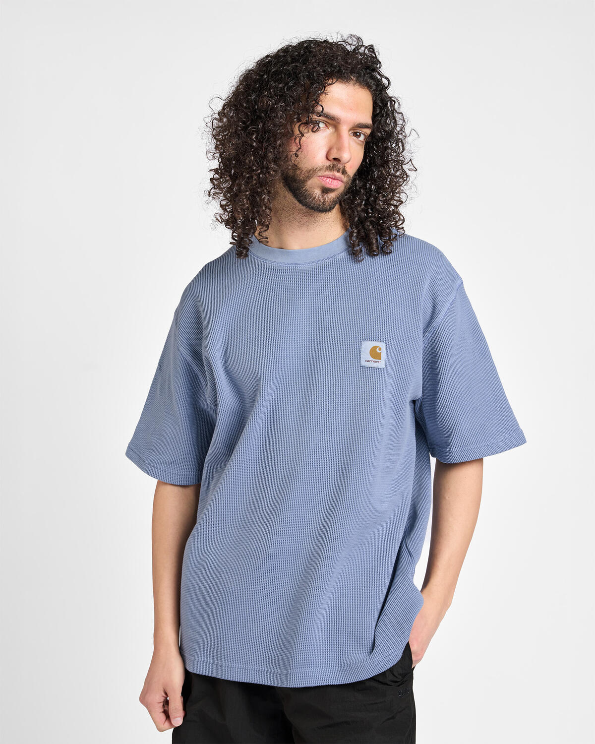Carhartt WIP Nelson Waffle T-Shirt | I036185.3HXGD | AFEW STORE